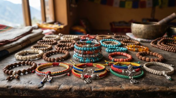 Découvrez notre collection de bracelets tibétains uniques