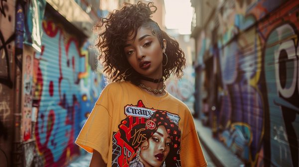 Fashion icon : le t-shirt nicki minaj et son influence dans le streetwear