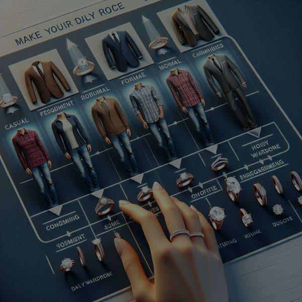 Comment opter pour une bague de fiançailles qui s'harmonise avec votre garde-robe quotidienne?