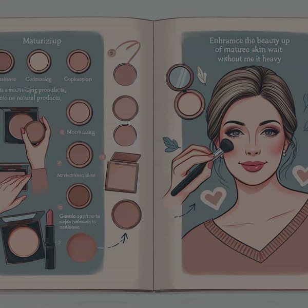 Quelles sont les techniques de maquillage pour sublimer les peaux matures sans les alourdir ?