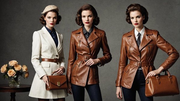 Mode rétro-chic : prêt-à-porter et maroquinerie pour femme