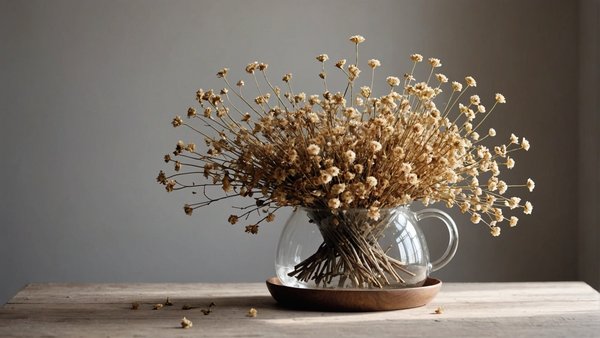 Décorez votre intérieur avec des créations de fleurs séchées